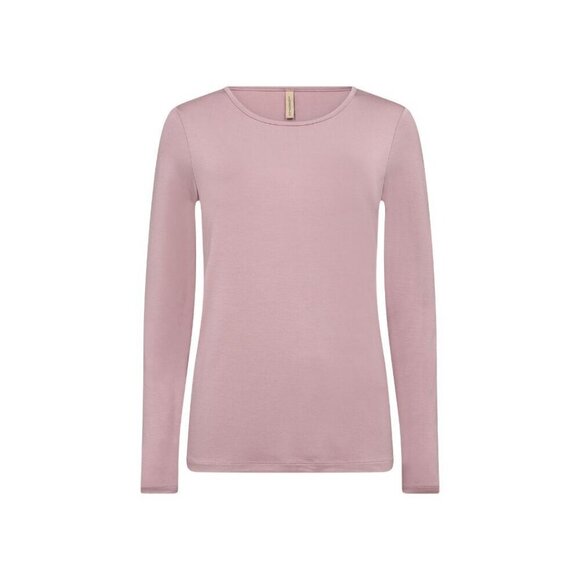 NWT SOYA CONCEPT Marica 217 Woodrose Blush Pink Longsleeve Shirt - Picture 4 of 5